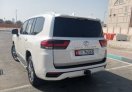 White Toyota Land Cruiser GXR V6 2022 for rent in Abu Dhabi 4