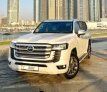 White Toyota Land Cruiser GXR V6 2022 for rent in Dubai 1