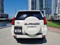 White Toyota Prado 2022 for rent in Dubai 12