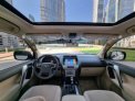 White Toyota Prado 2022 for rent in Abu Dhabi 9