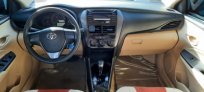 White Toyota Yaris Sedan 2021 for rent in Abu Dhabi 2