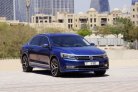 Azul Volkswagen Passat 2019 for rent in Dubai 1