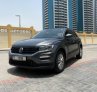 Gray Volkswagen T-Roc 2021 for rent in Dubai 1