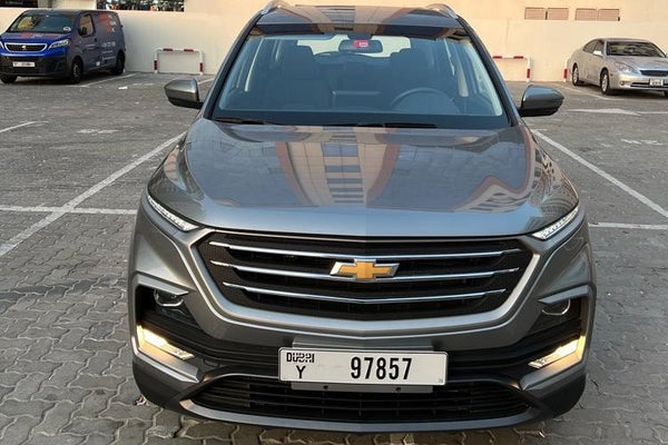 Rent Chevrolet Captiva ( silver ), 2023 in Dubai @ AED 170 / Day