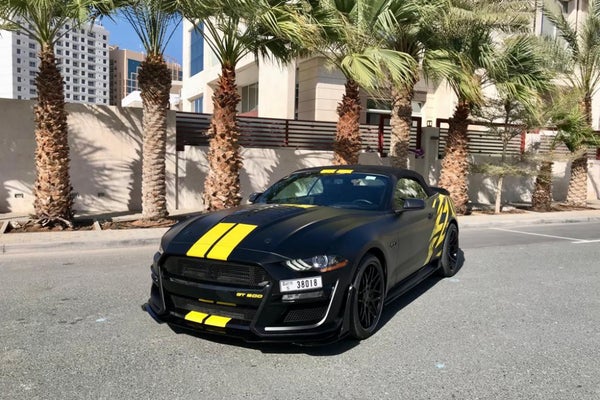 Mustang available for rent #driveclubcarrental #driveclubdubai #drive