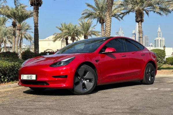 Rent Tesla Model 3 Standard Plus 2023 in Dubai