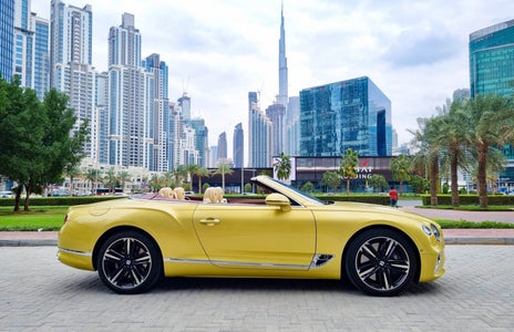 تأجير Bentley Continental GT Convertible 2021 في دبي