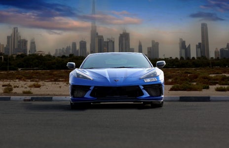 Rent Chevrolet Corvette C8 Stingray Convertible 2020 in Dubai