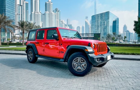 Location Jeep Wrangler 2022 dans Dubai