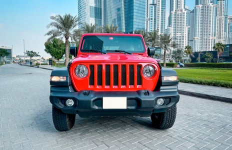 Location Jeep Wrangler 2023 dans Sharjah