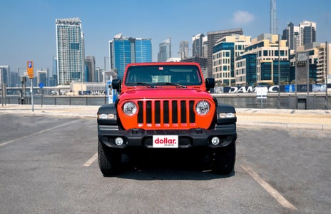 Rent Jeep Wrangler 2023 in Dubai