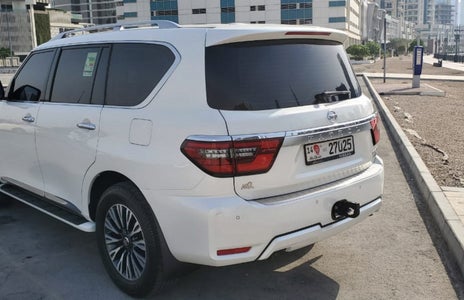 Rent Nissan Patrol Platinum 2021 in Abu Dhabi