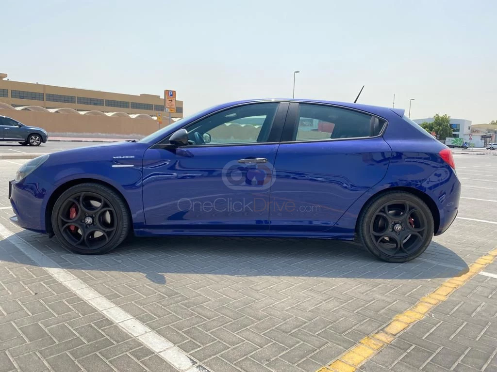 Blue Alfa Romeo Giulietta  2021 for rent in Dubai 6
