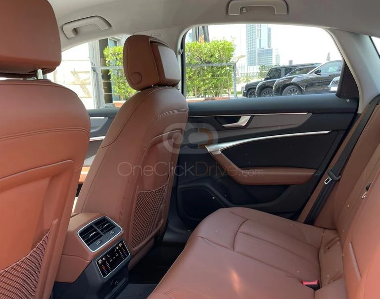Black Audi A6 2022 for rent in Dubai 4