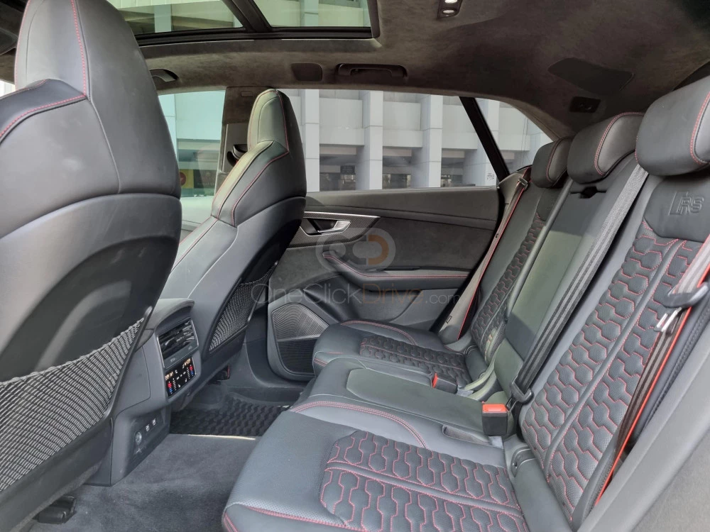 Black Audi RS Q8  2020 for rent in Sharjah 9