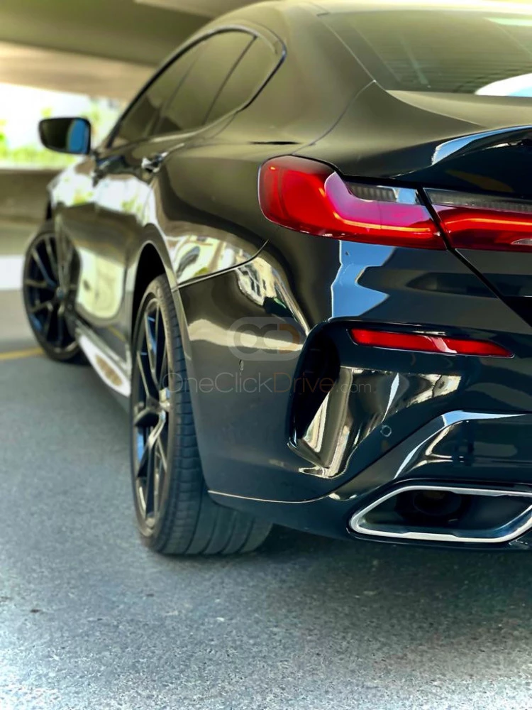 Black BMW 840i Gran Coupe 2020 for rent in Abu Dhabi 5