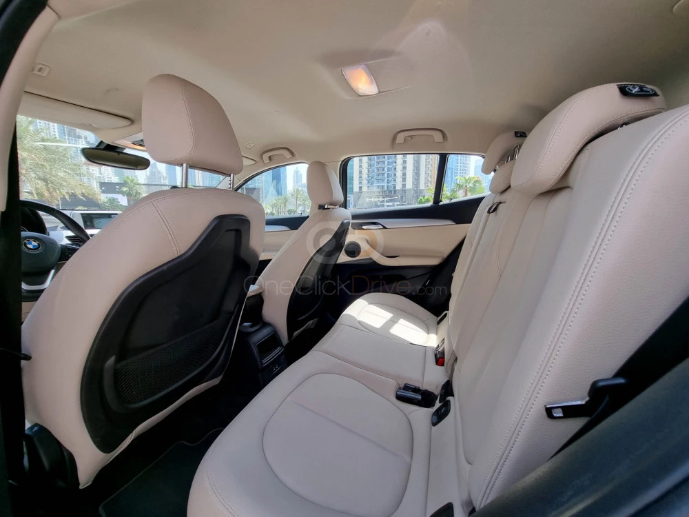 Black BMW X2 2020 for rent in Dubai 7