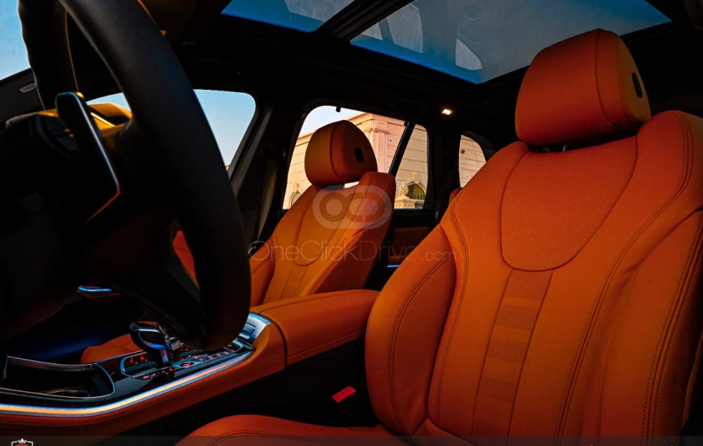 Black BMW X5 2022 for rent in Dubai 5