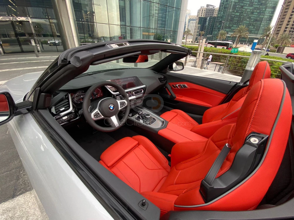 White BMW Z4 2022 for rent in Dubai 9