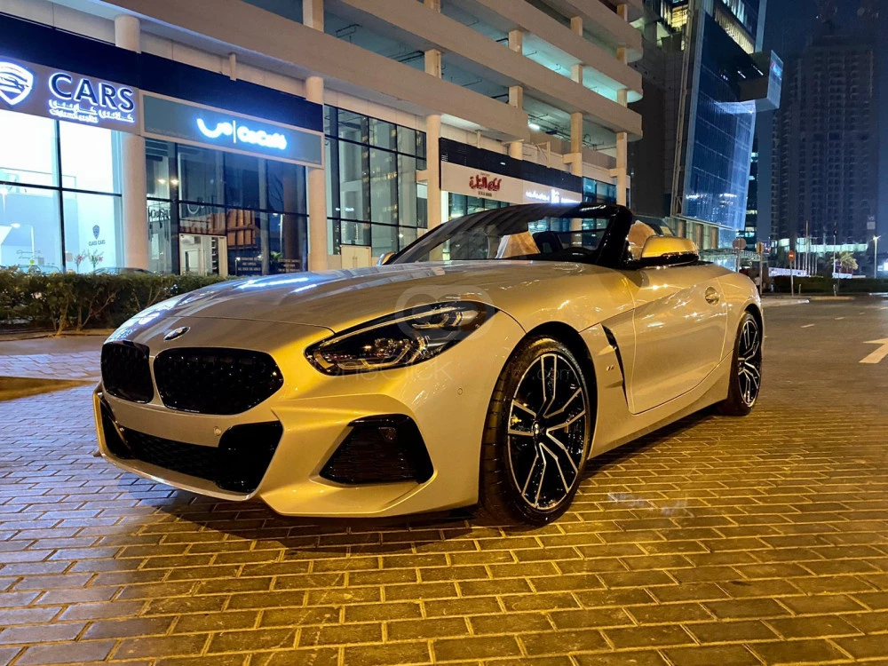White BMW Z4 2022 for rent in Dubai 5