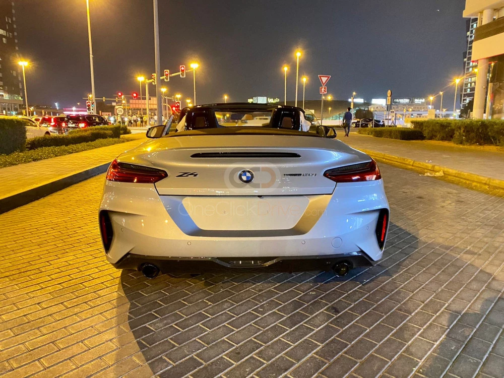White BMW Z4 2022 for rent in Dubai 3