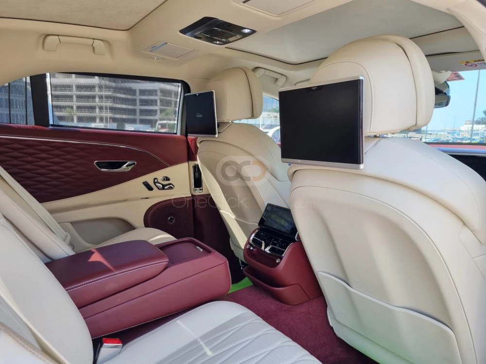 White Bentley Flying Spur  2020 for rent in Dubai 7