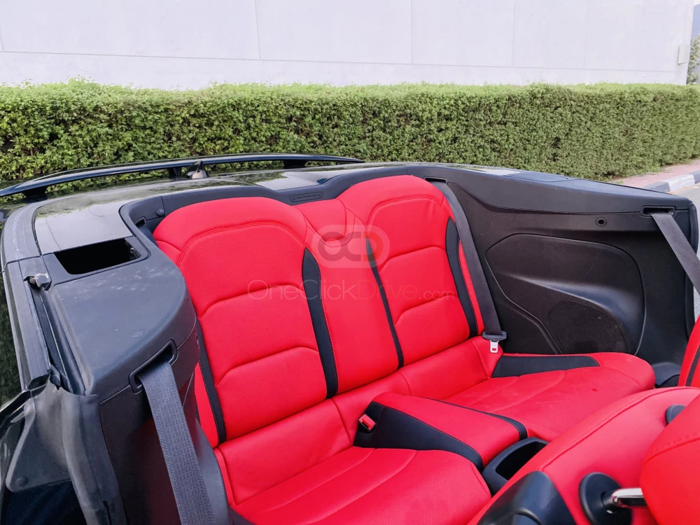 Black Chevrolet Camaro RS Convertible V6 2019 for rent in Dubai 7