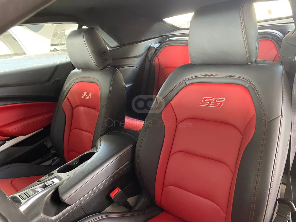 Red Chevrolet Camaro ZL1 Kit Convertible V6 2022 for rent in Abu Dhabi 5
