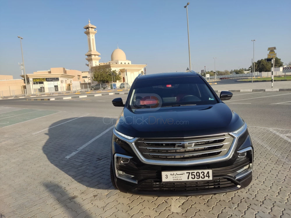 Black Chevrolet Captiva 2021 for rent in Sharjah 10