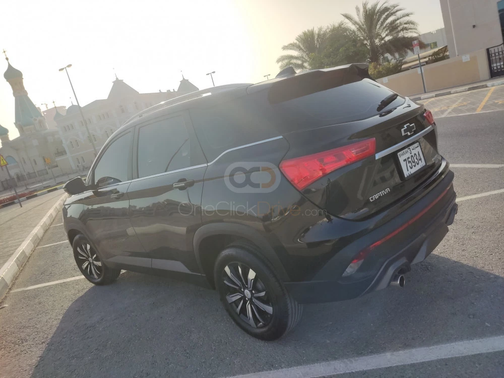 Black Chevrolet Captiva 2021 for rent in Sharjah 6