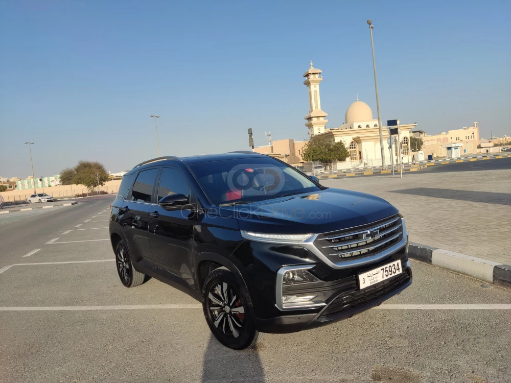 Black Chevrolet Captiva 2021 for rent in Sharjah 8