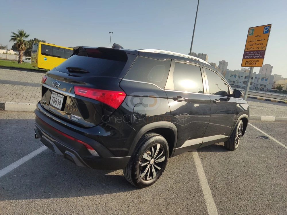 Black Chevrolet Captiva 2021 for rent in Sharjah 7