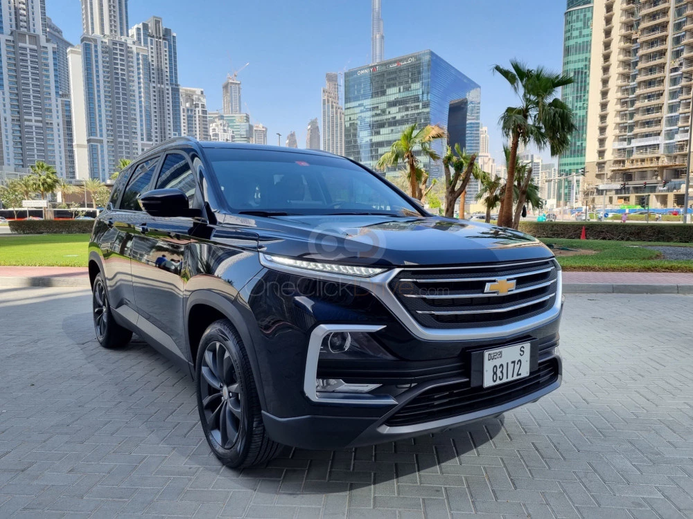 Black Chevrolet Captiva 2022 for rent in Sharjah 1