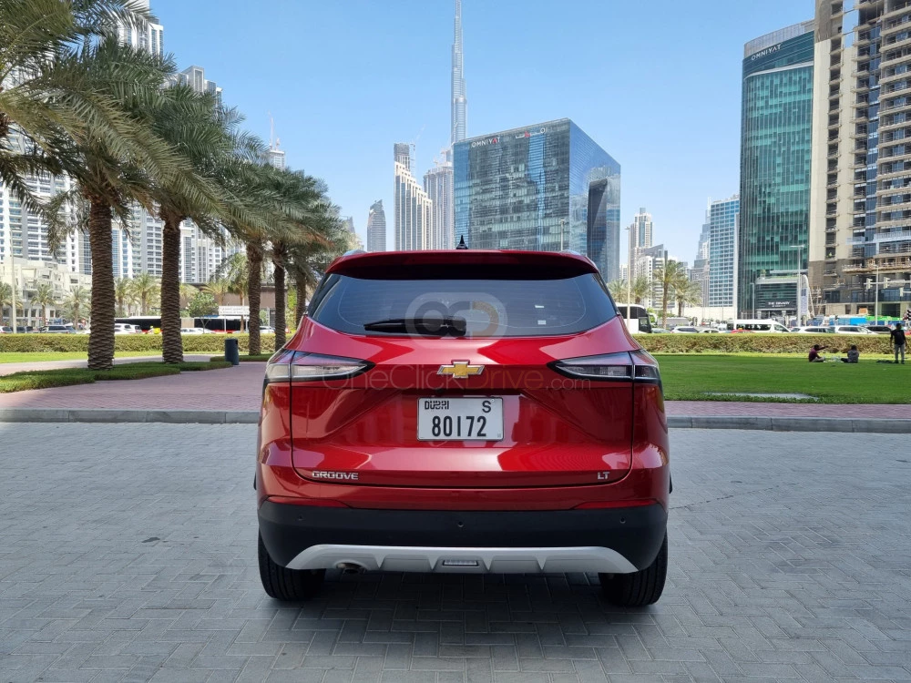 Red Chevrolet Groove 2022 for rent in Sharjah 9