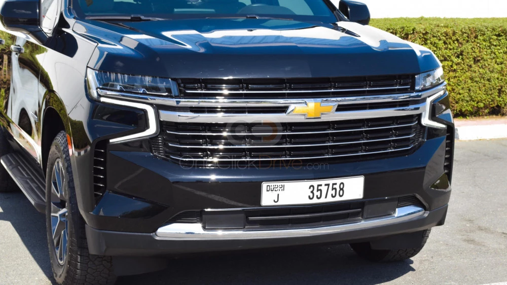 Black Chevrolet Tahoe LT 2021 in Dubai 5