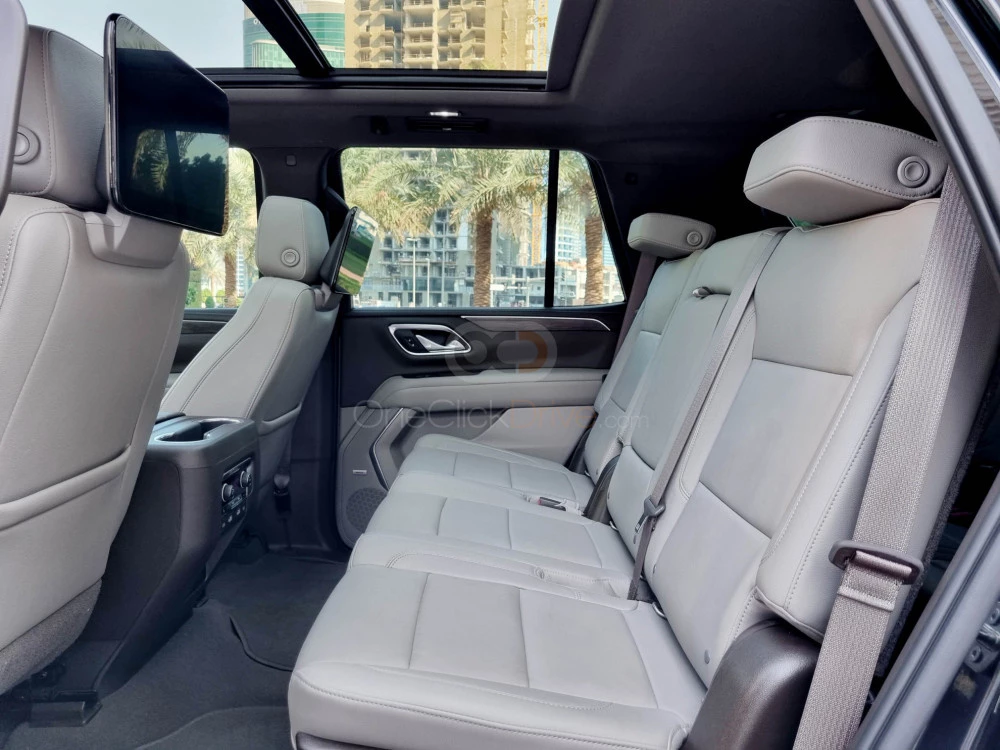 Black Chevrolet Tahoe Z71 2021 for rent in Dubai 5