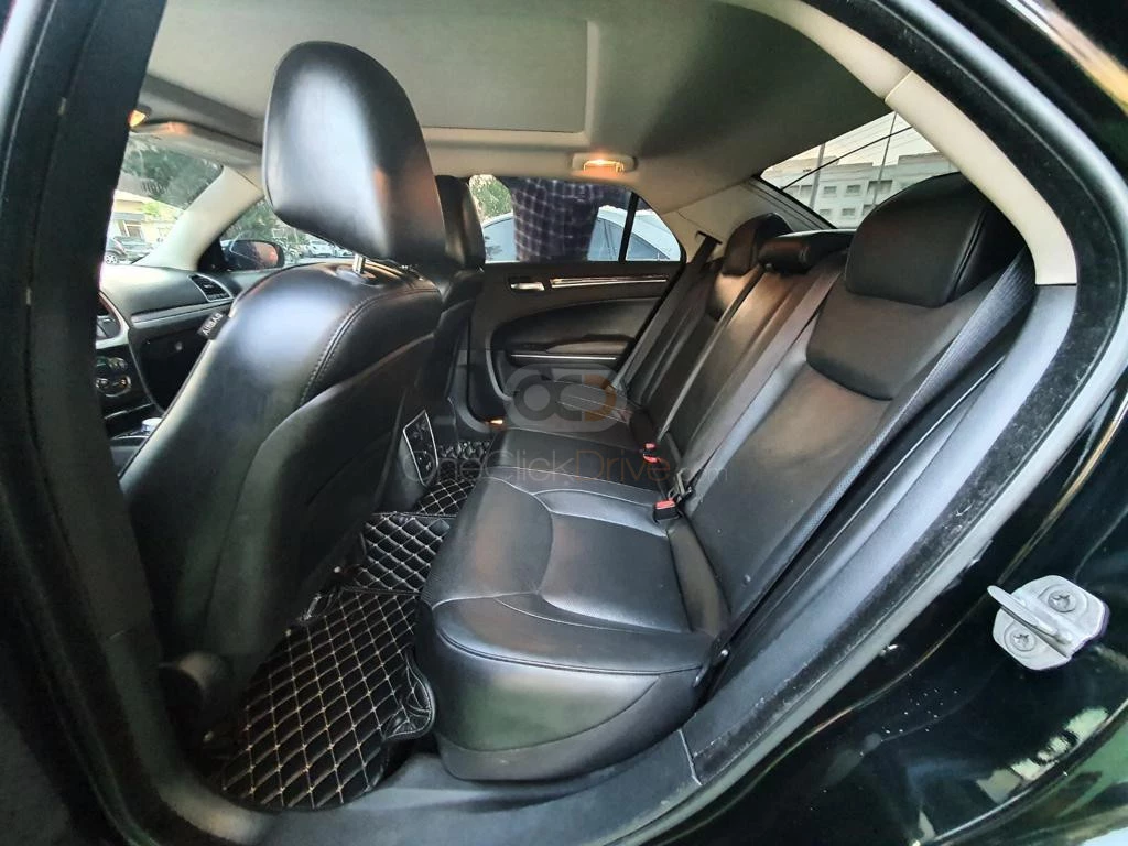 Black Chrysler 300C 2016 for rent in Dubai 3