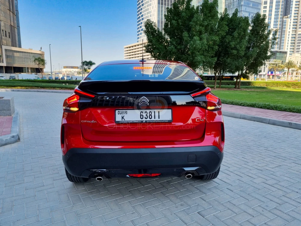 Red Citroen C4 2022 for rent in Abu Dhabi 9