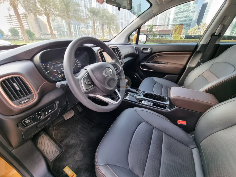 White GAC GS3 2021 for rent in Abu Dhabi 4