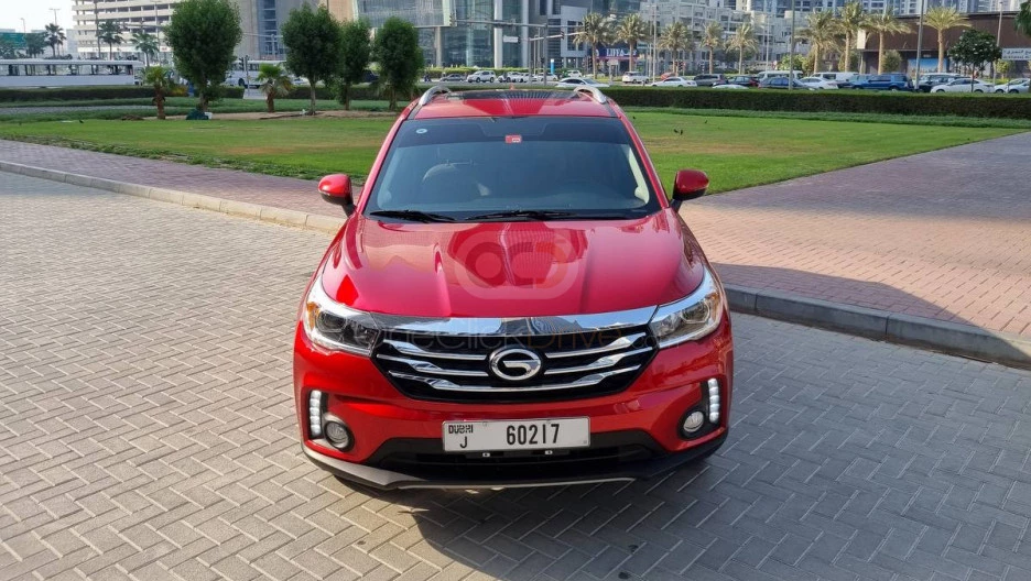 Red GAC GS4 2020 for rent in Dubai 4