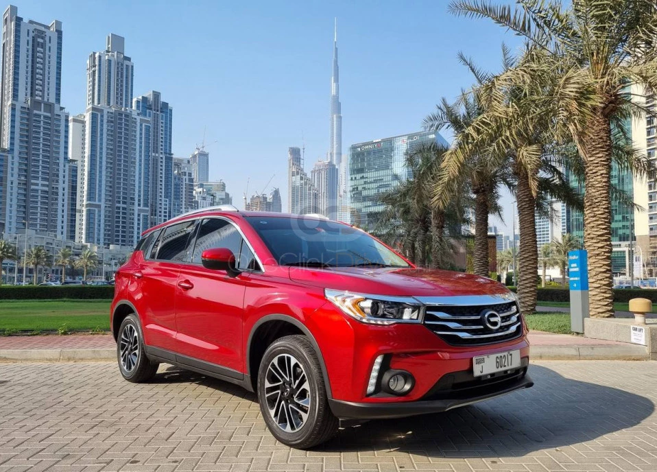 Red GAC GS4 2020 for rent in Dubai 1