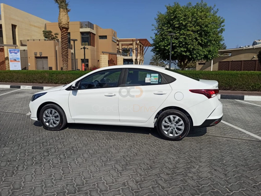 White Hyundai Accent 2022 for rent in Sharjah 11