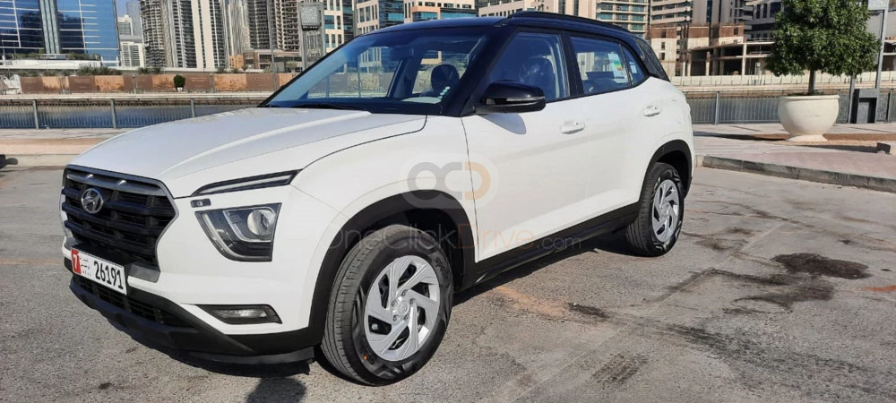 White Hyundai Creta 2022 for rent in Abu Dhabi 10