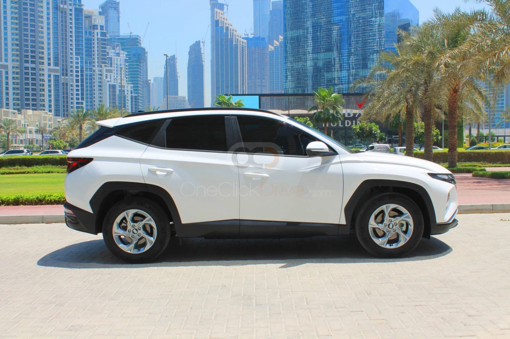 blanc Hyundai Tucson 2022 for rent in Dubaï 2