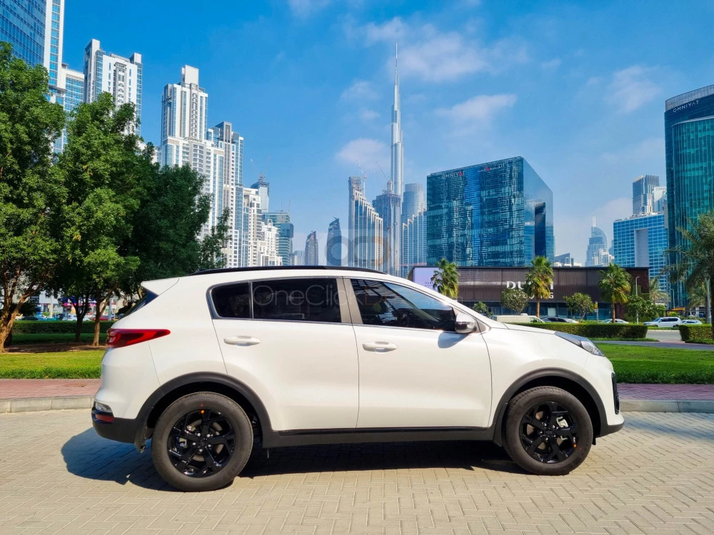 White Kia Sportage 2022 for rent in Sharjah 3