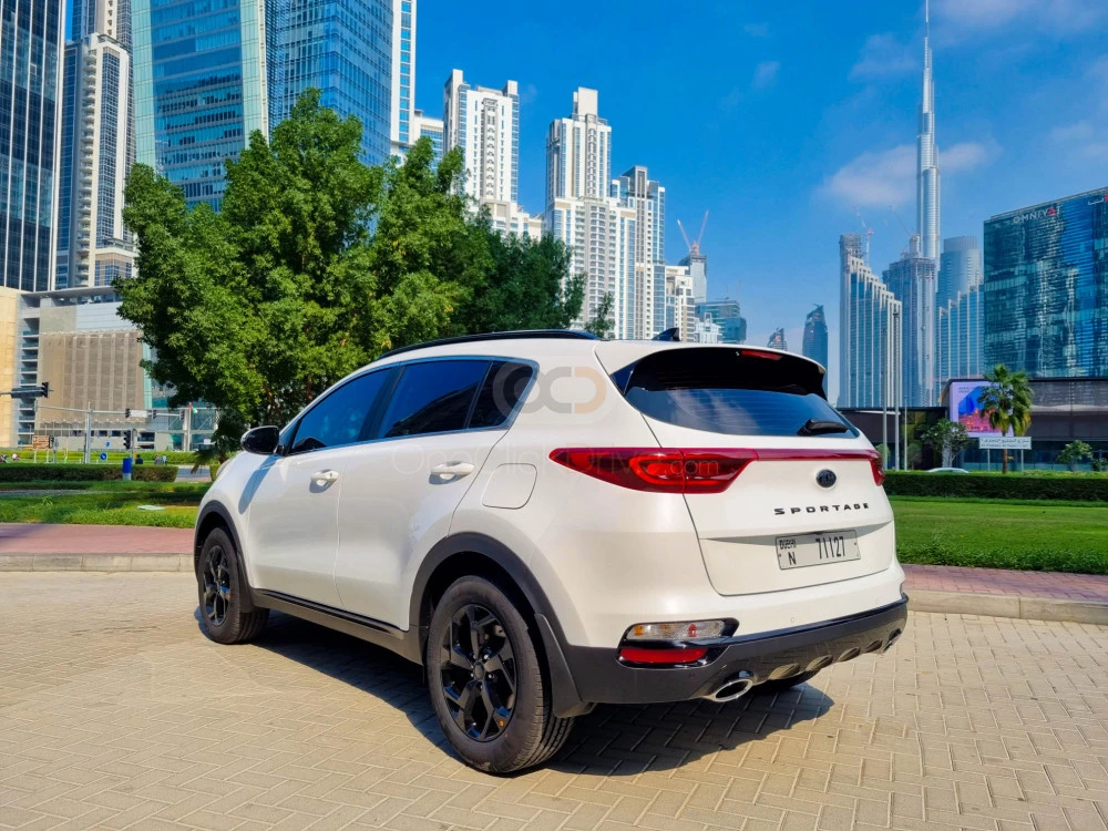 White Kia Sportage 2022 for rent in Sharjah 8
