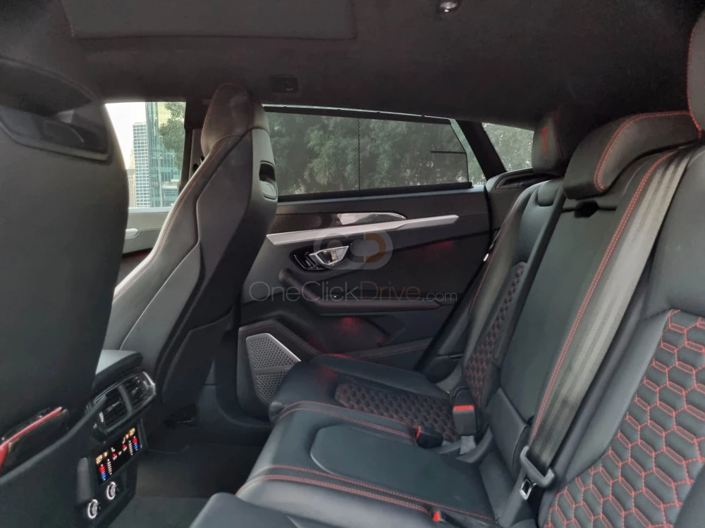 Red Lamborghini Urus 2020 for rent in Abu Dhabi 5
