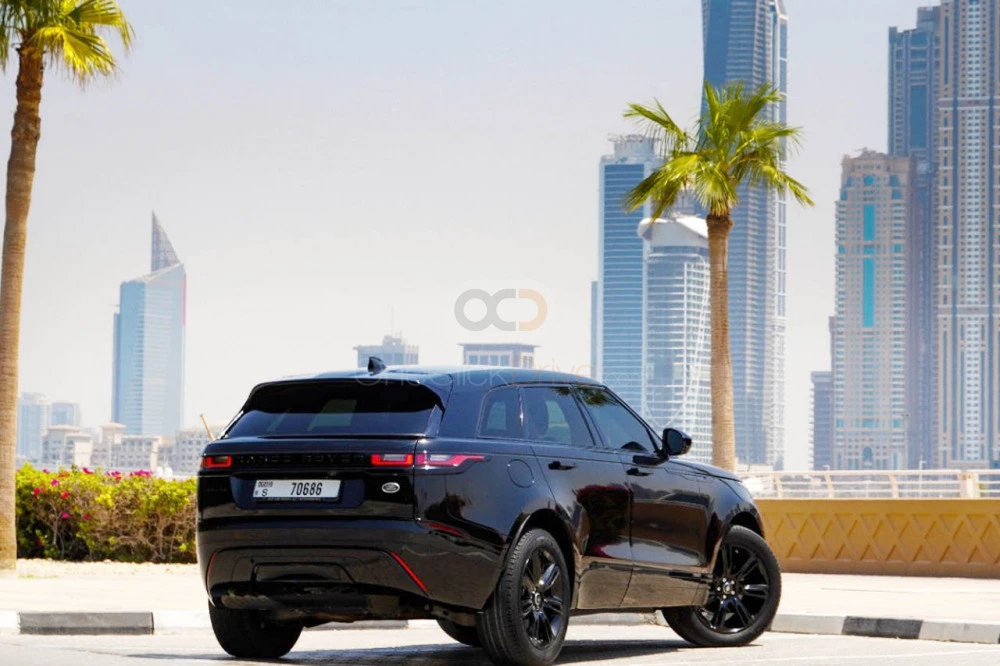 Dark Gray Land Rover Range Rover Velar 2019 for rent in Ras Al Khaimah 4