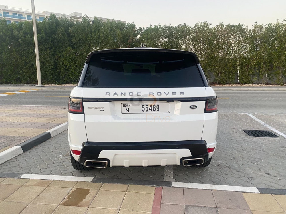 белый Ленд Ровер Range Rover Sport в комплектации HSE
 2022 г. for rent in Дубай 7