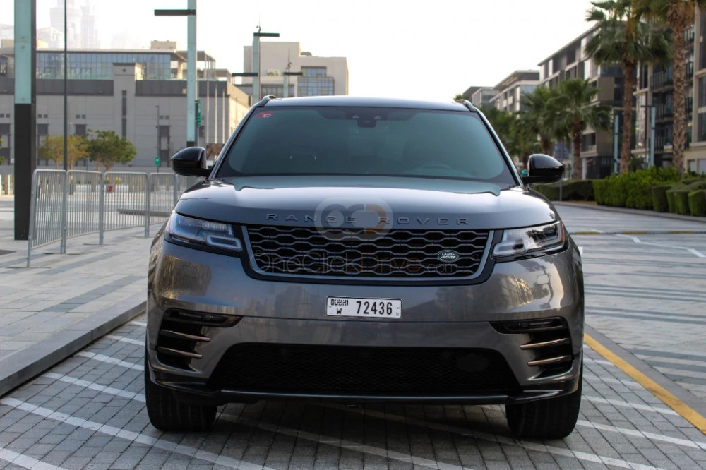 Gray Land Rover Range Rover Velar 2020 for rent in Dubai 9